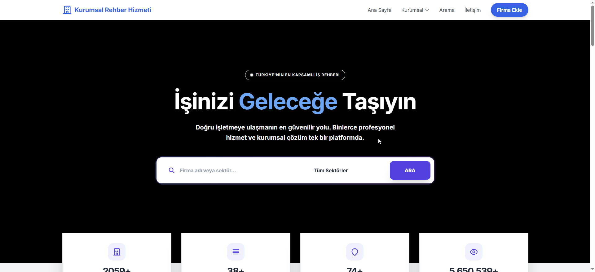 Kurumsal Rehber Hizmeti (KRH) Platformu